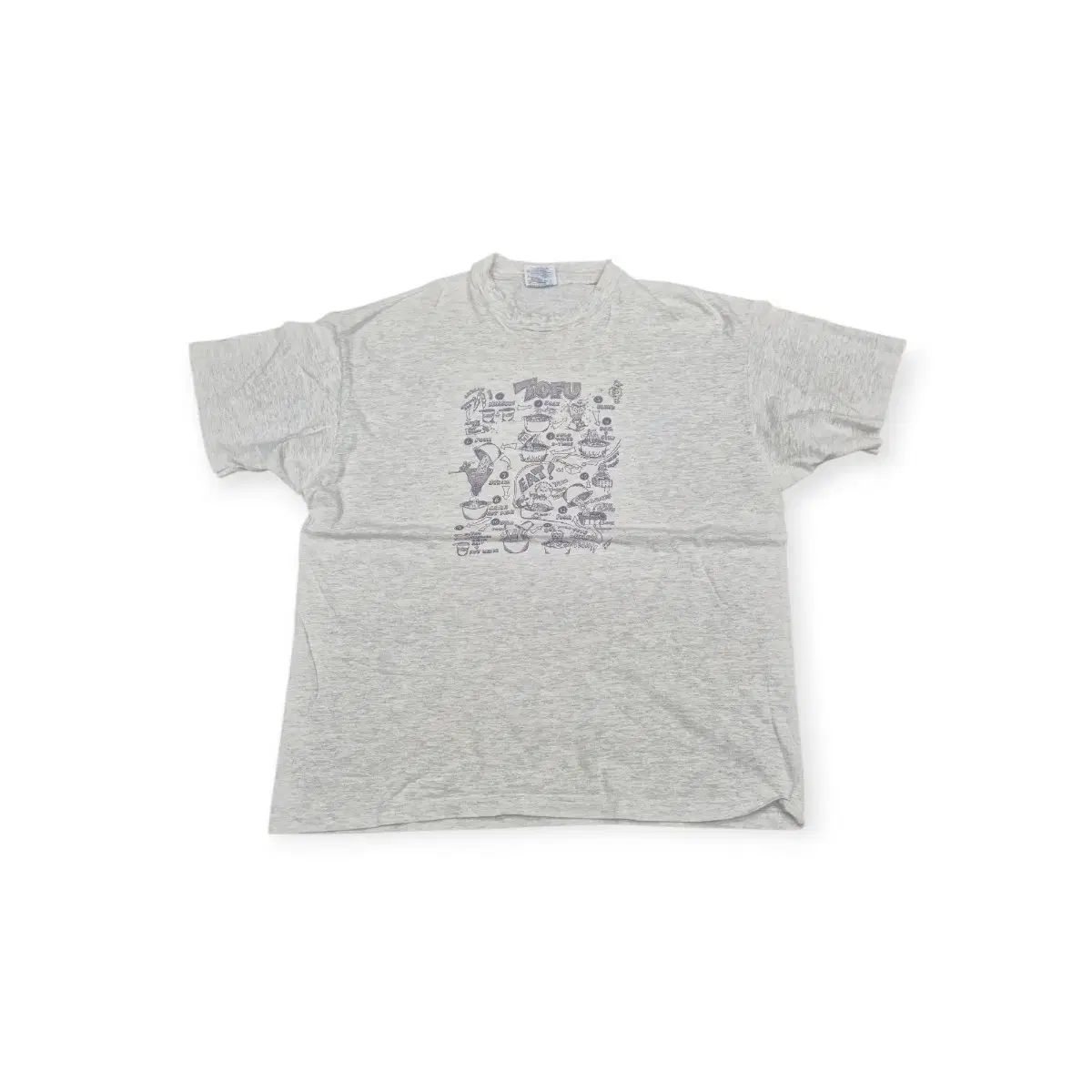 ヴィンテージ豆腐Tシャツ