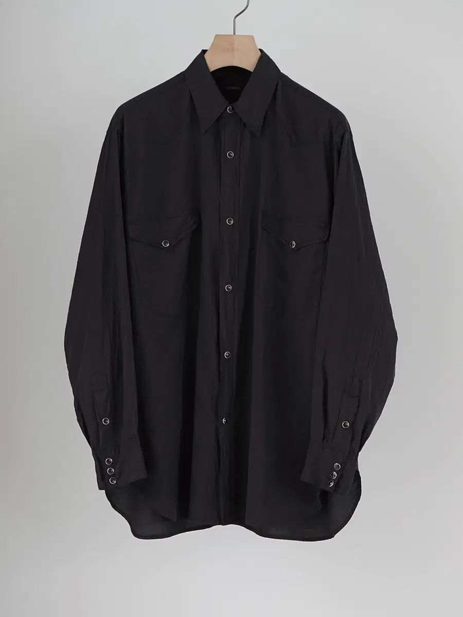 26ss comoli コモリ シルク ガーメント ウェスタン シャツ 3