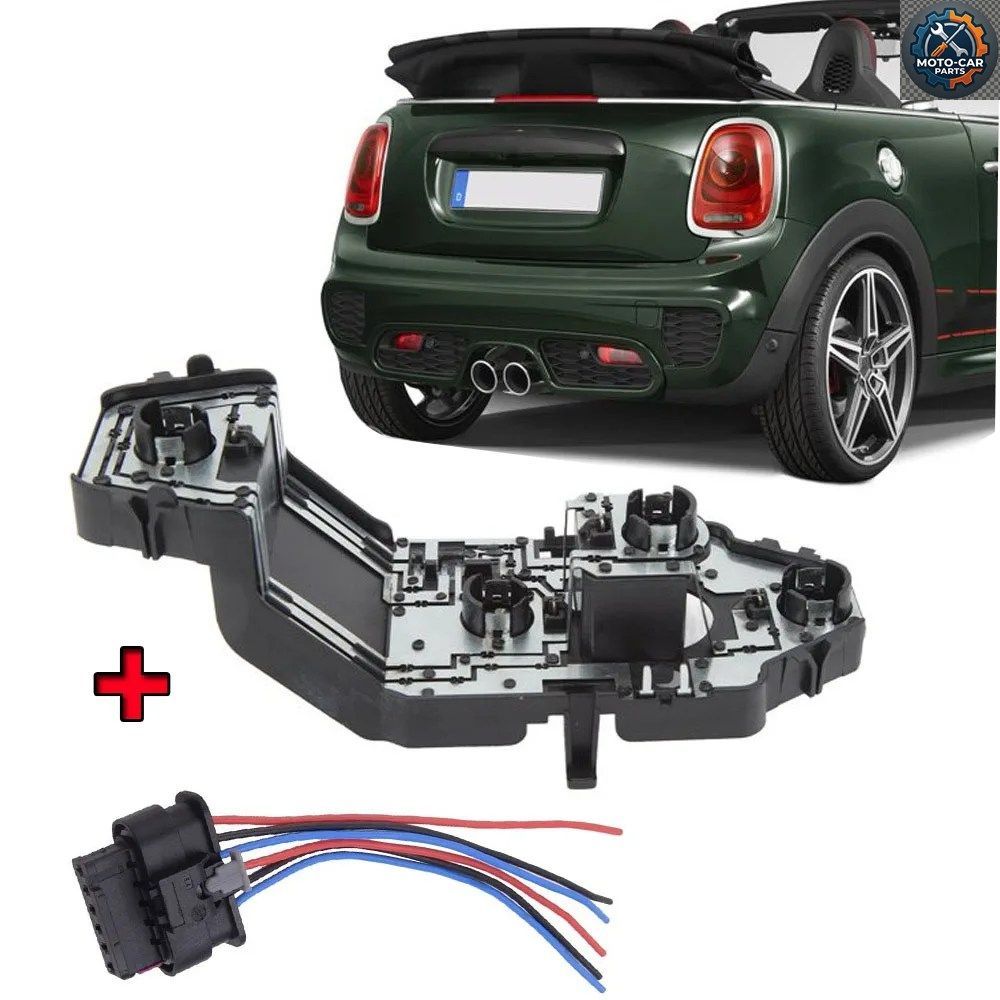 BMW MINI ONE COOPER F55 F56 F57 リアライトランプバルブホルダーソケット配線済みコネクター 2013 - 2018
