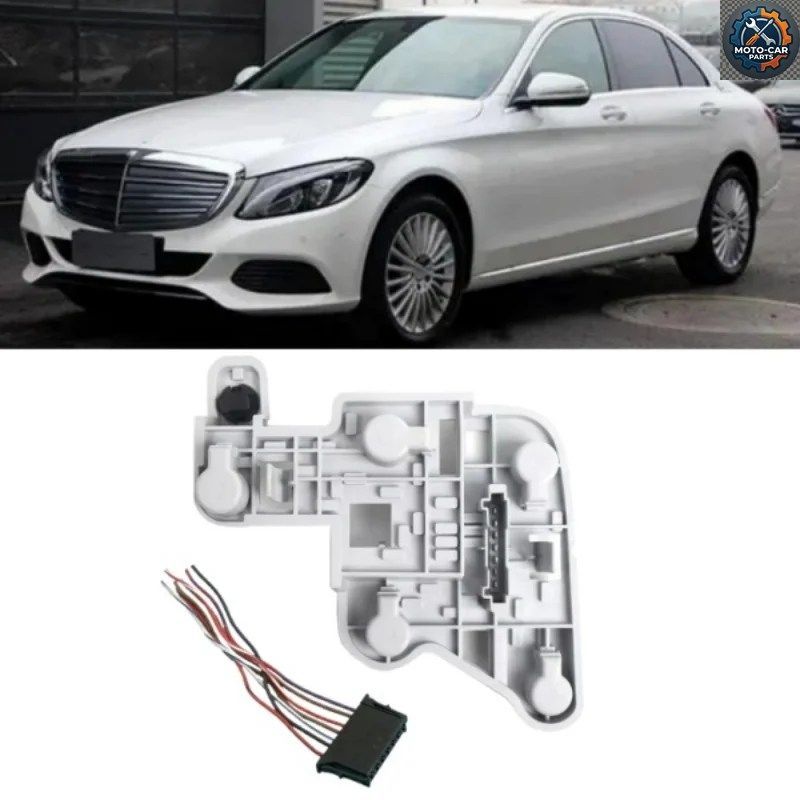 メルセデス・ベンツ W204 Cクラス 2007～2010年式用 左/右テールライトソケット回路基板（電球・配線付き） A2048201500 A2048201600