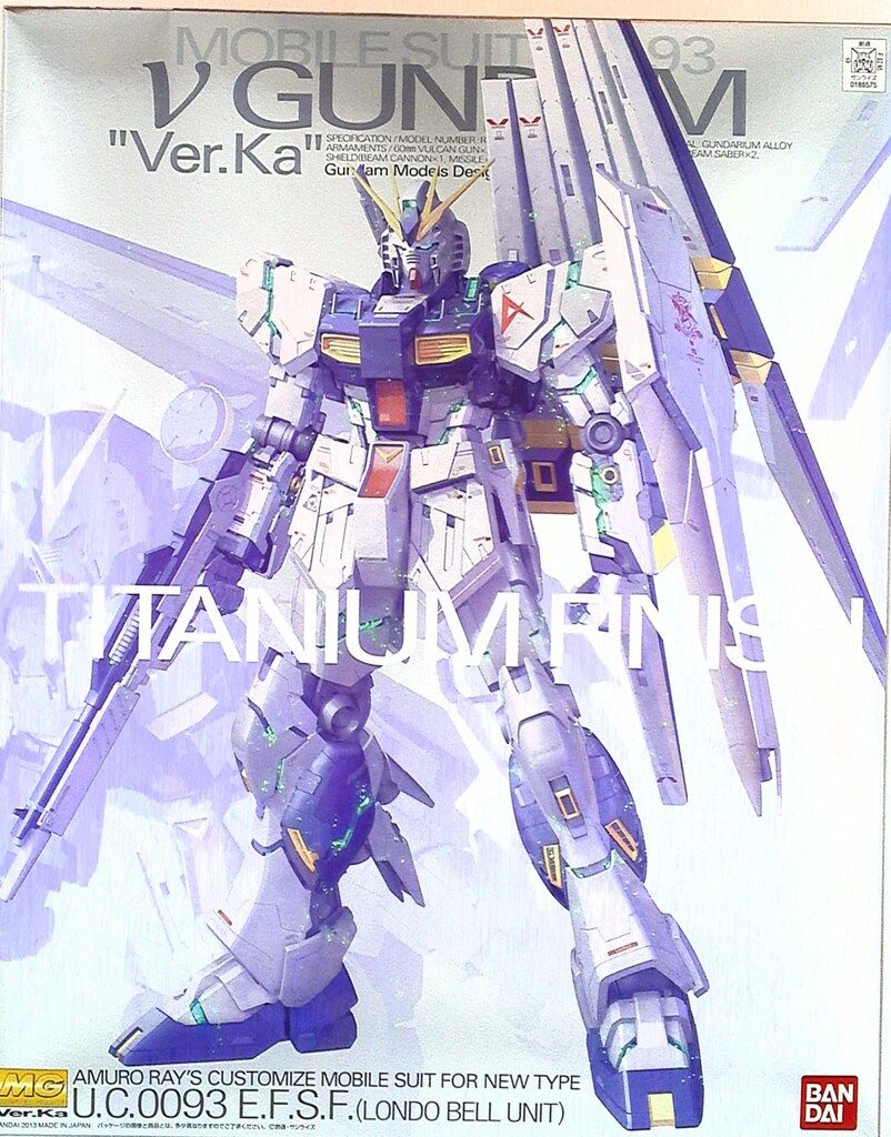 バンダイ MG ガンダム逆襲のシャア ニューガンダム verKa チタニウムフィニッシュ