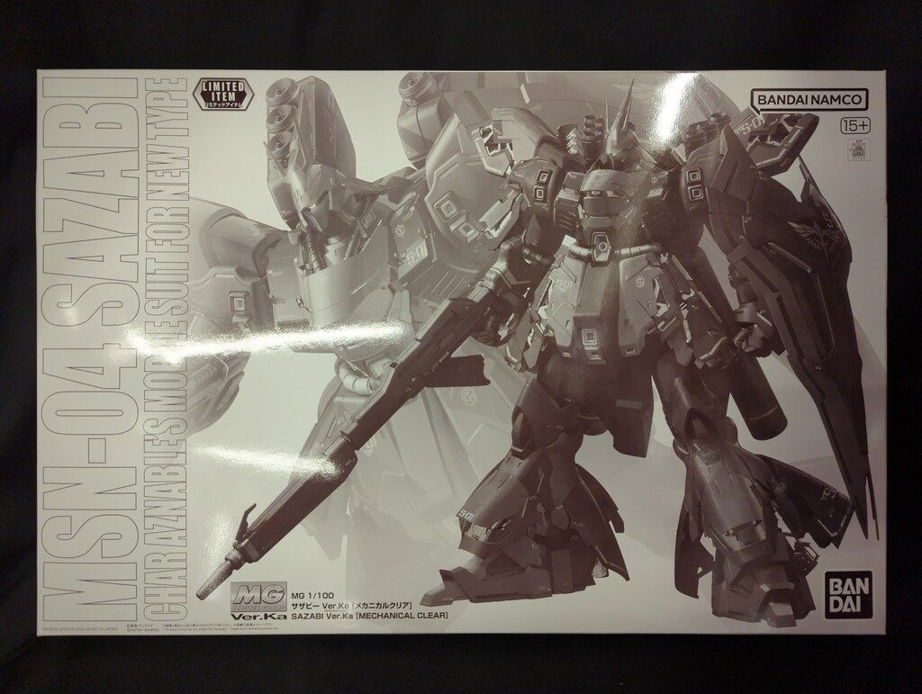 BANDAI SPIRITS MG 1/100 機動戦士ガンダム 逆襲のシャア サザビーVer.Ka [メカニカルクリア]