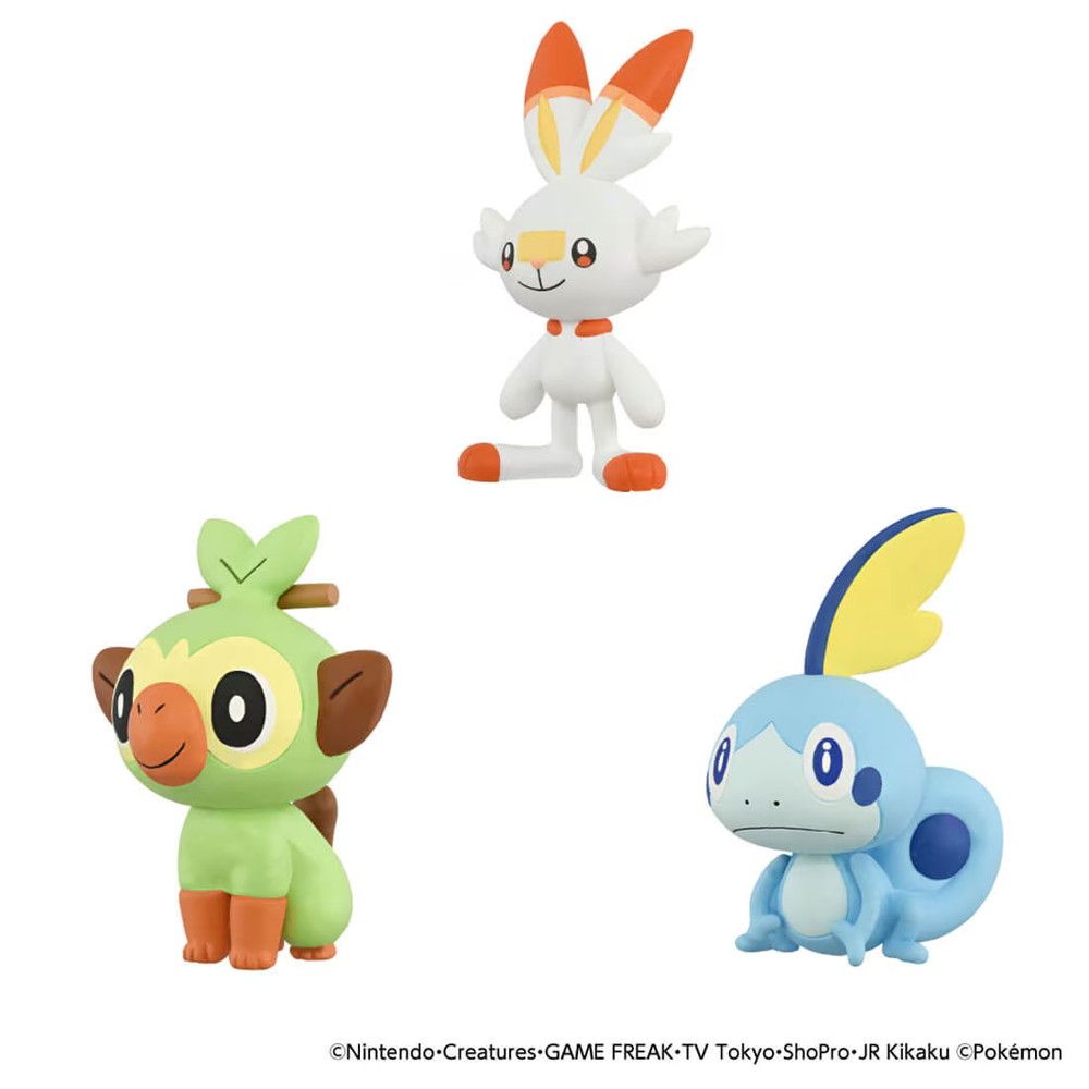 ポケットモンスター ポケモン30周年記念 モンコレ旅立ちの3匹セット