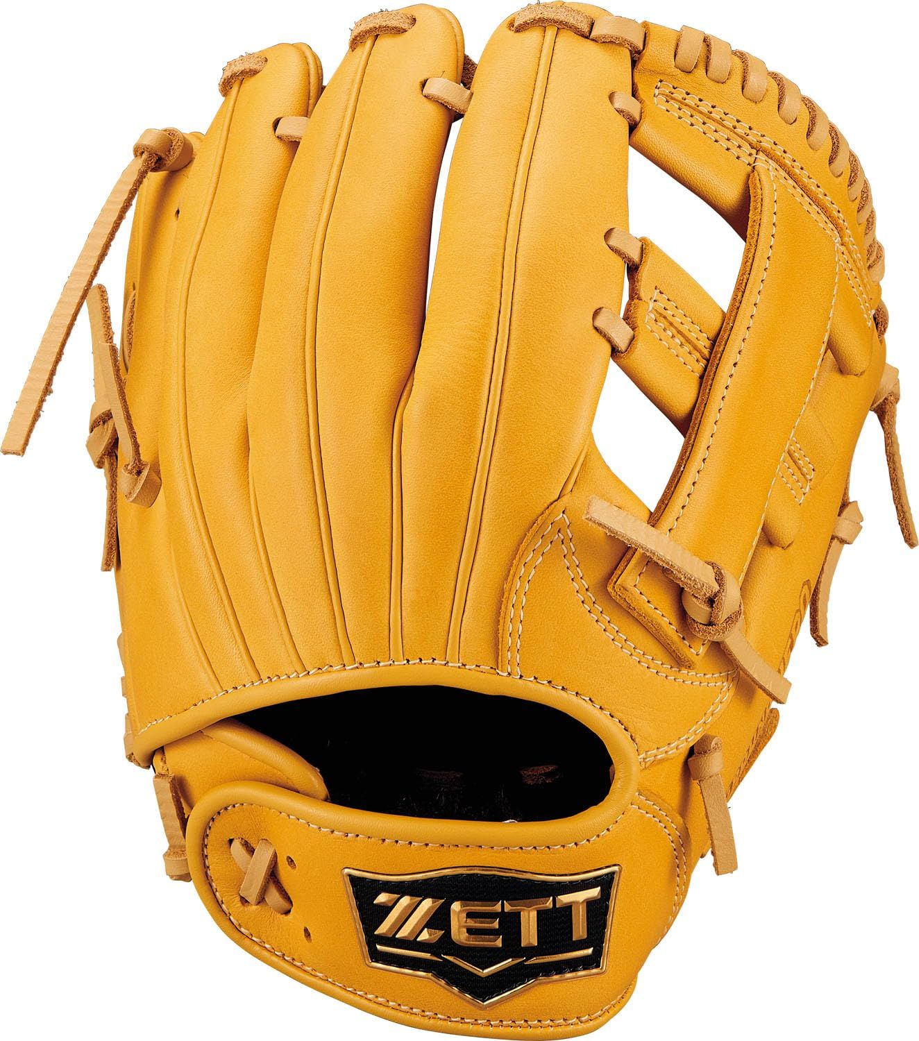 新品 ゼット(ZETT) 少年野球 軟式 グラブ(グローブ) グランドヒーロー オールラウンド 左投げ用 トゥルーイエロー×パステルブラウン(5432) サイズ:S BJGB76525F