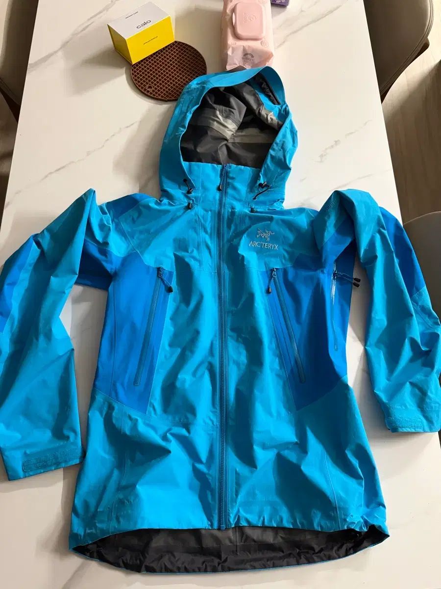 アークテリクス 旧モデル ベータ GORE-TEX ウィンドブレーカー スカイブルー