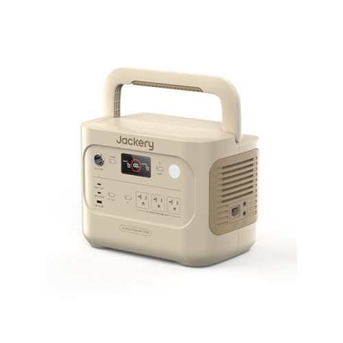 R◆Jackery (ジャクリ) ポータブル電源 1000 New 1070Wh 業界トップの軽さとコンパクトボディ 1時間満充電 リン酸鉄 10年長寿命 定格出力1500W 瞬間最大3000W 防災 家庭用 アウトドア用 車中泊 UPS機能 e5a6d755