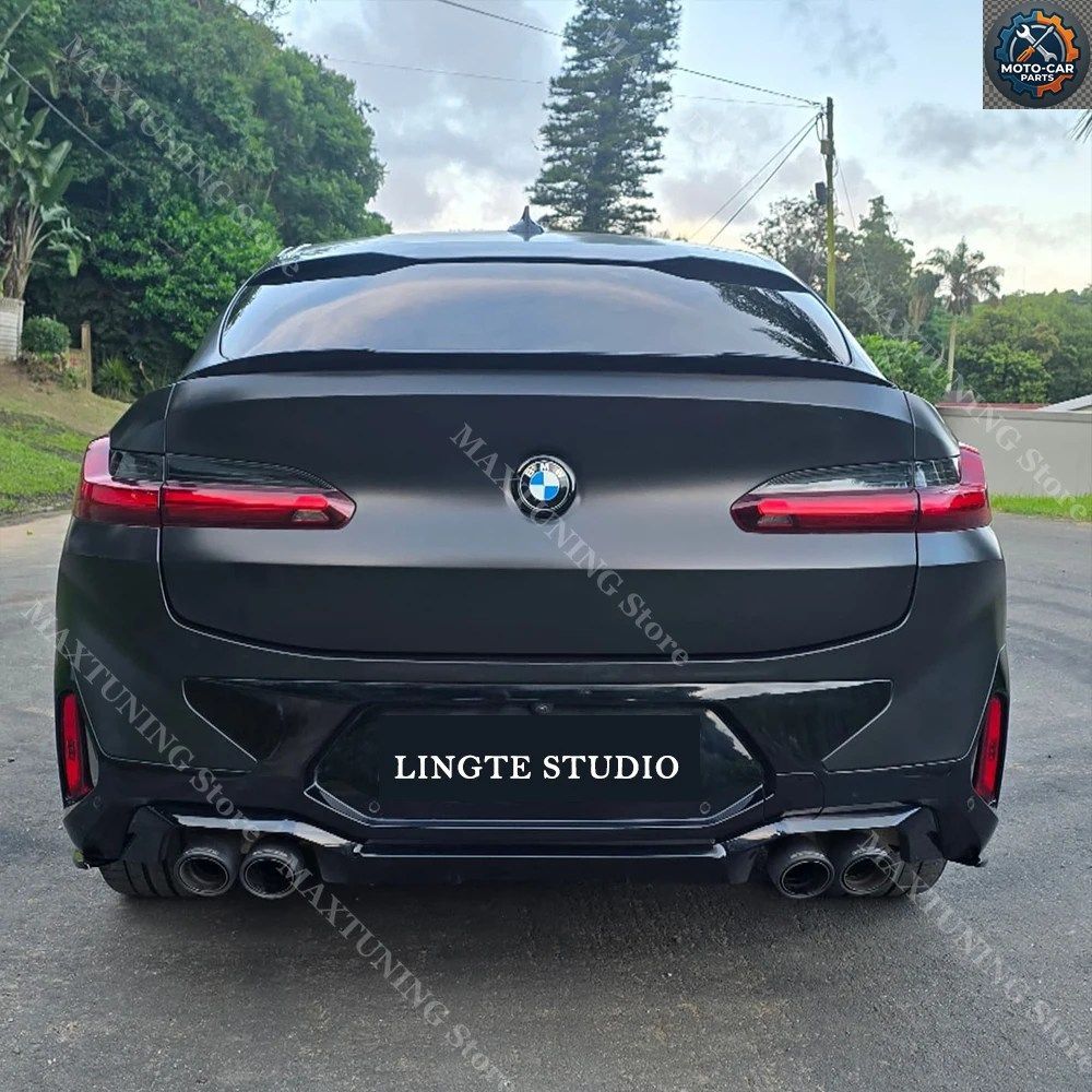 BMW X4 G04 M Mスポーツ リアトランクリッドスポイラーウィングリップ MPスタイリング改造 20I 20D 30I 30D M40I M40D 2019-2024