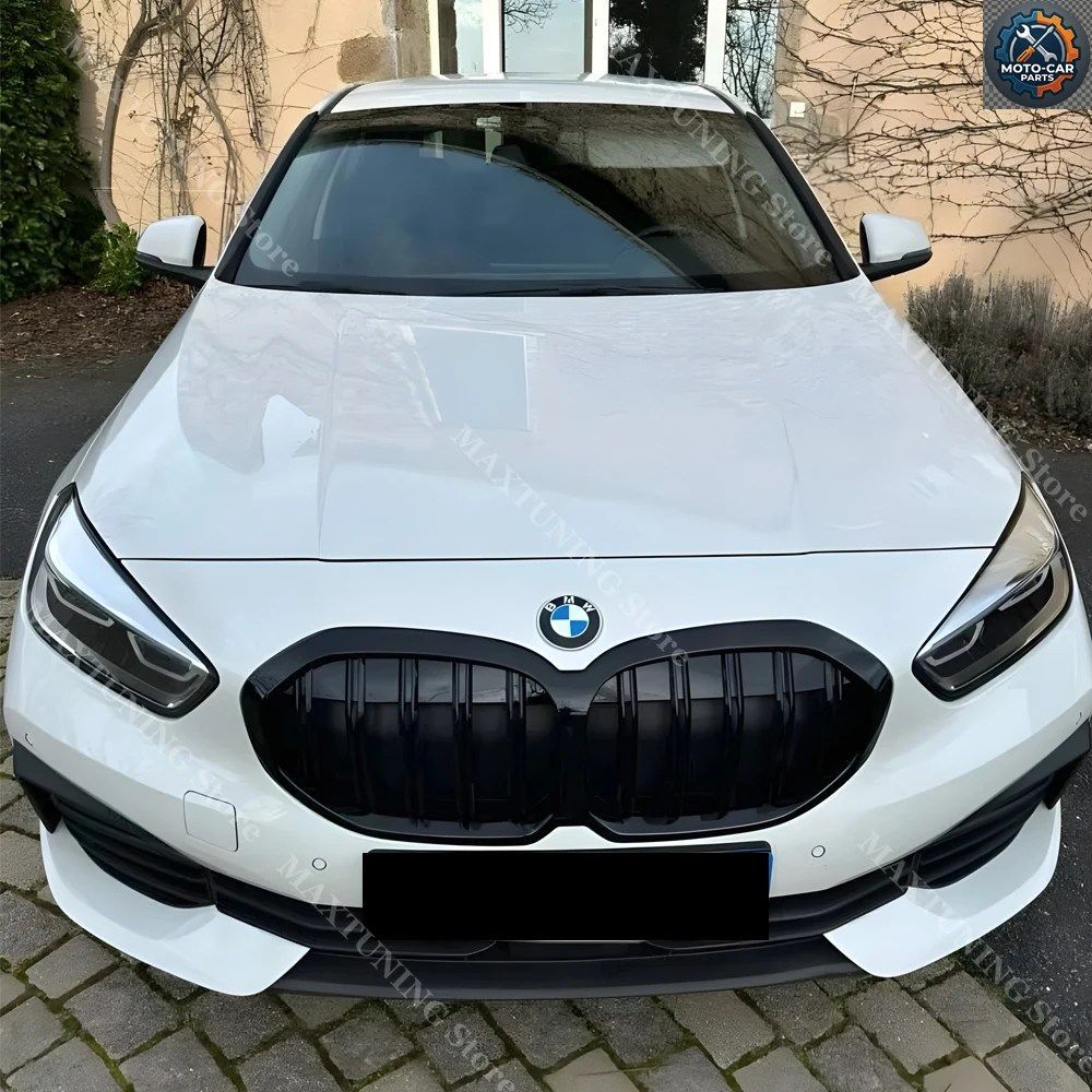 BMW 1シリーズ F40 2019-2024 116I 118I 120I 128TI 118D 120D フロントバンパー キドニーグリル ダブルスラットグリルパーツ