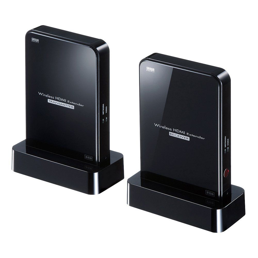 新品 サンワサプライ ワイヤレスHDMIエクステンダー VGA-EXWHD3