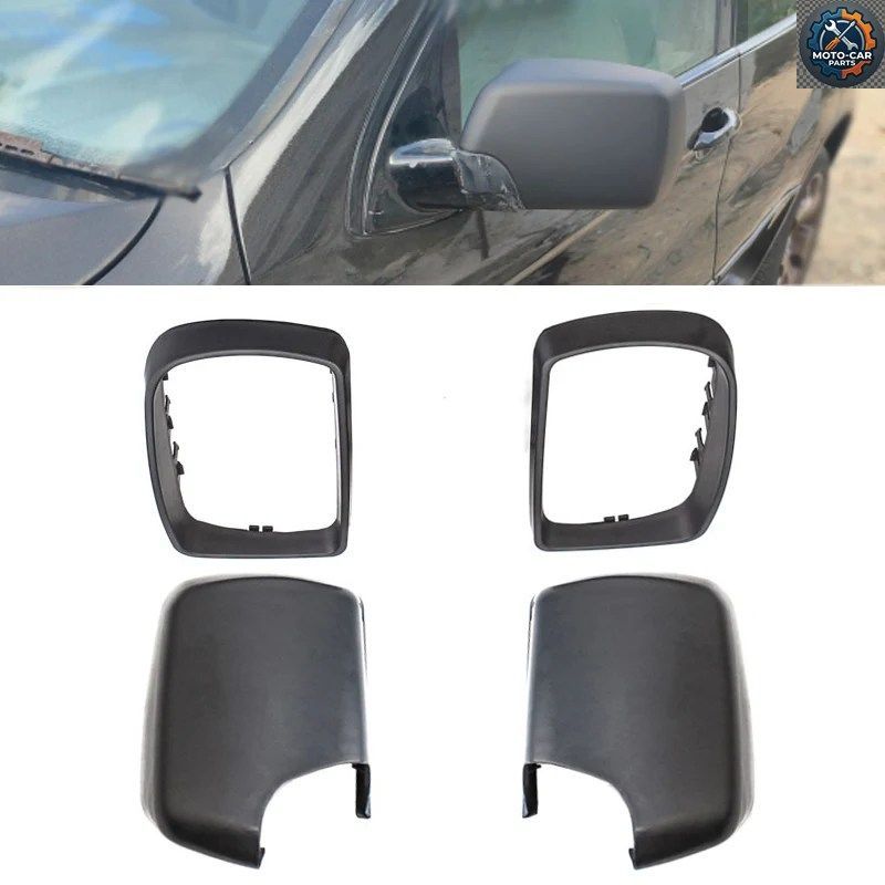 サイドミラーカバーキャップ BMW E53 X5 2000-2006 ドアウイングミラーホルダー ミラートリムリング ハウジングフレーム 51168256321