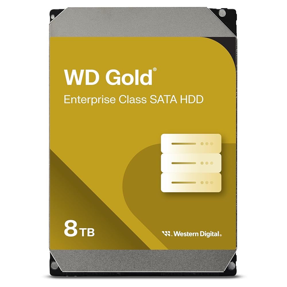 WD8005FRYZ [WD Gold (8TB 3.5インチ SATA 6G 7200rpm 256MB CMR)]
