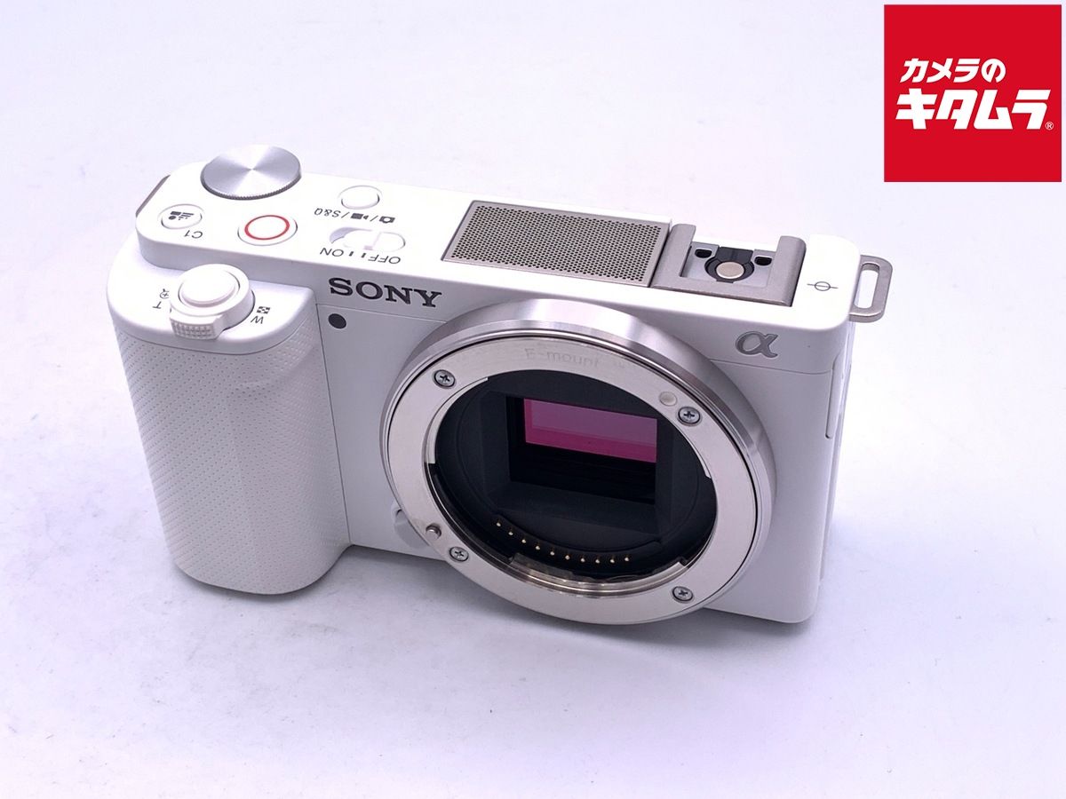 【中古】 【美品】 ソニー VLOGCAM ZV-E10 ボディ ホワイト
