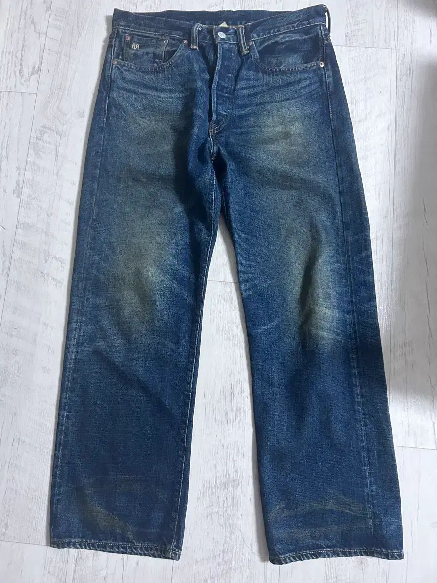 RRL ダブルアールエル ギビンス ウォッシュ ヴィンテージ FIVE ポケット ビンパポ デニム 32x30