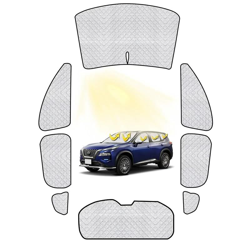 車中泊 仮眠 車用 サンシェード 日産 エクストレイル T33 サンシェード フルセット エクストレイル T33 車中泊 仮眠 マルチサンシェード 遮光シェード 断熱 車窓日よけ X-TRAIL T33車中泊 シェード アウトドア 全窓対応 高密度 UVカット