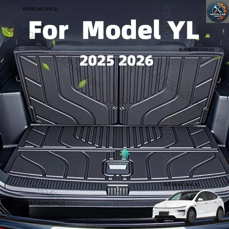 テスラ モデル YL 2025 2026 全天候型 TPE カーゴライナー 一体型 滑り