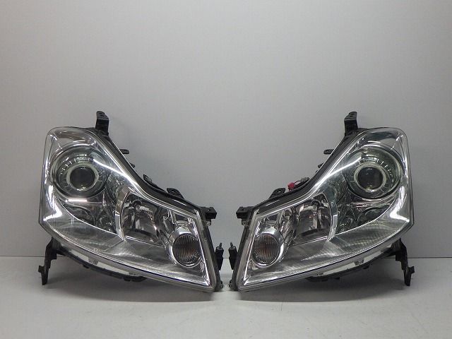 フーガ ヘッドライト左右 ハロゲン Y50 PNY50 XV 前期 P4789 H 26060/26010-EG026 コーティング 美品 260617313