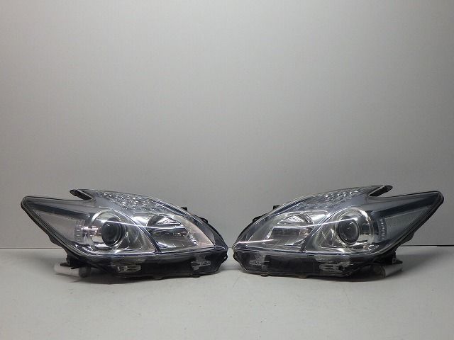 プリウス ヘッドライト左右 ハロゲン ZNW30 前期 47-29 ホ 81110/81150-47370 コーティング 綺麗 260617312