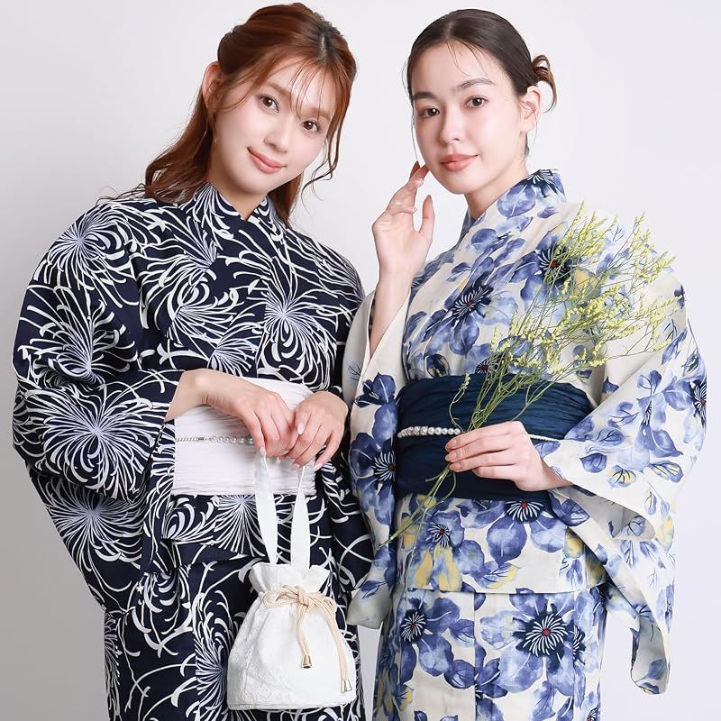 ON NISHIKI] 浴衣 レディース セパレート (ワンピース＋上衣＋帯) 3点