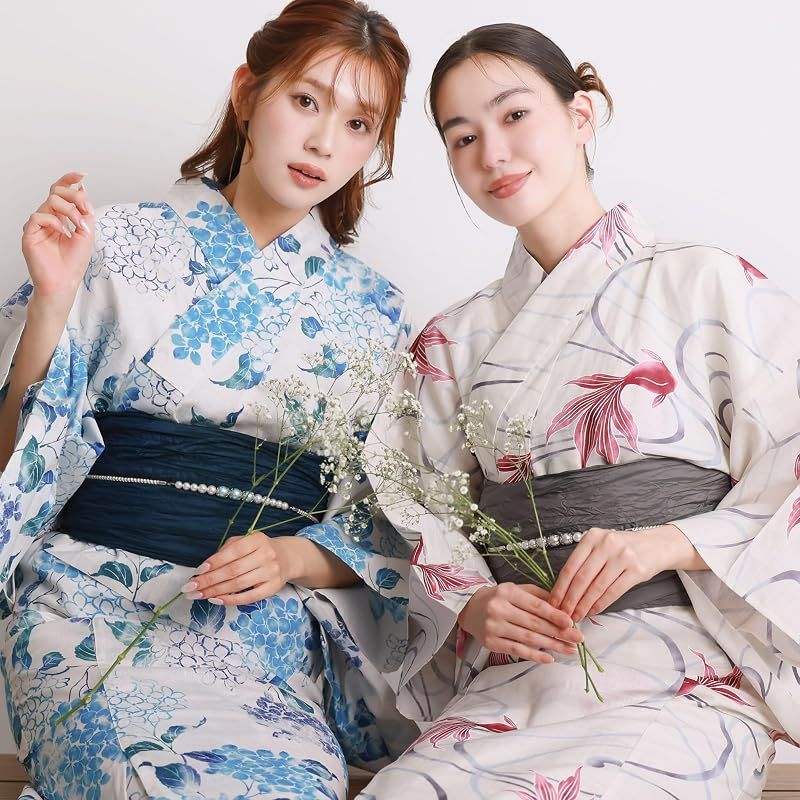 [ON NISHIKI] 浴衣 レディース セパレート (ワンピース＋上衣＋ha ON NISHIKI] 浴衣 レディース セパレート (ワンピース＋上衣＋帯) 3点
