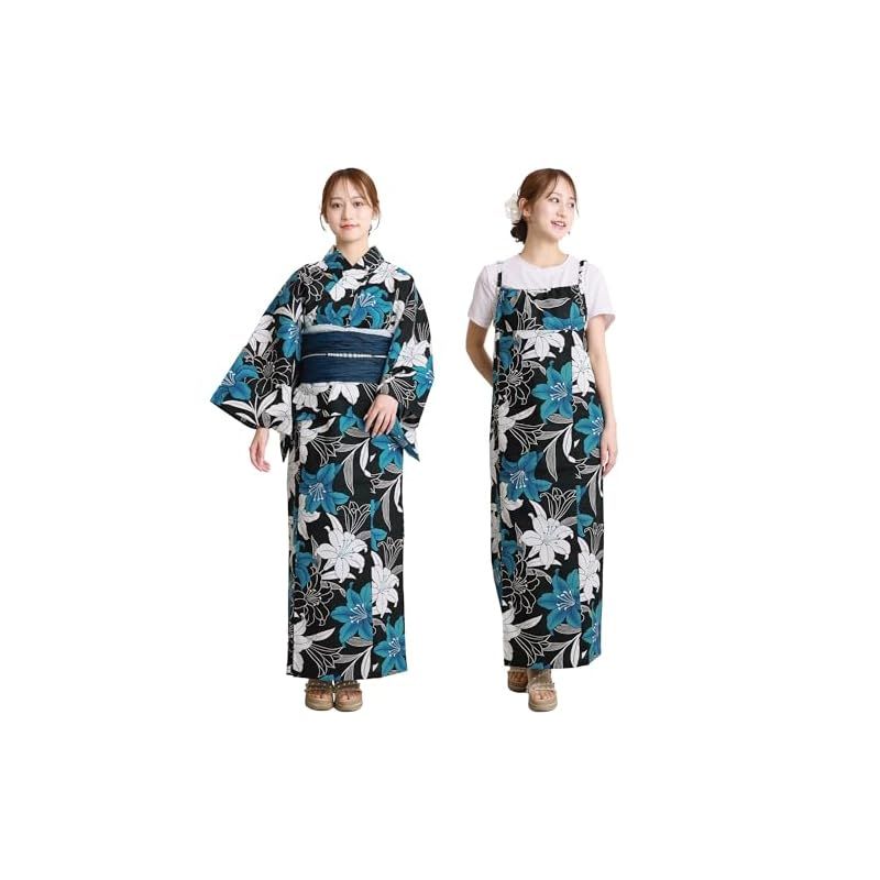 ON NISHIKI] 浴衣 レディース セパレート (ワンピース＋上衣＋帯) 3点