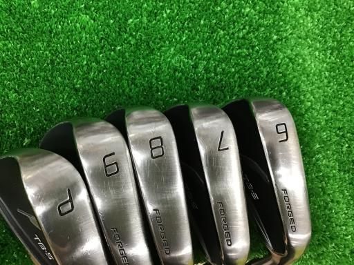 【中古】 フォーティーン TB-5 FORGED ライトブラック 5S アイアンセット IR FS-90i (フレックスS) メンズ 男性用 右利き 右用 Dランク ゴルフクラブ