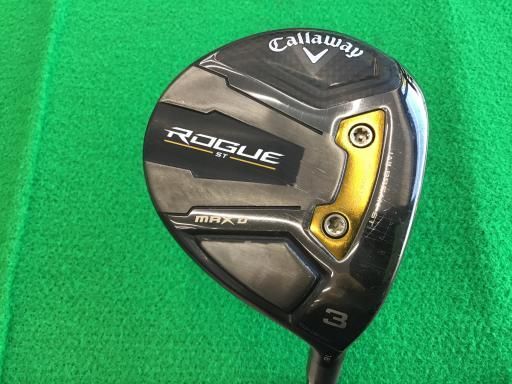【中古】 キャロウェイ ROGUE ST MAX D 3W フェアウェイウッド FW VENTUS 5 for CW(ROGUE ST FW) (フレックスS) メンズ 男性用 右利き 右用 Cランク ゴルフクラブ