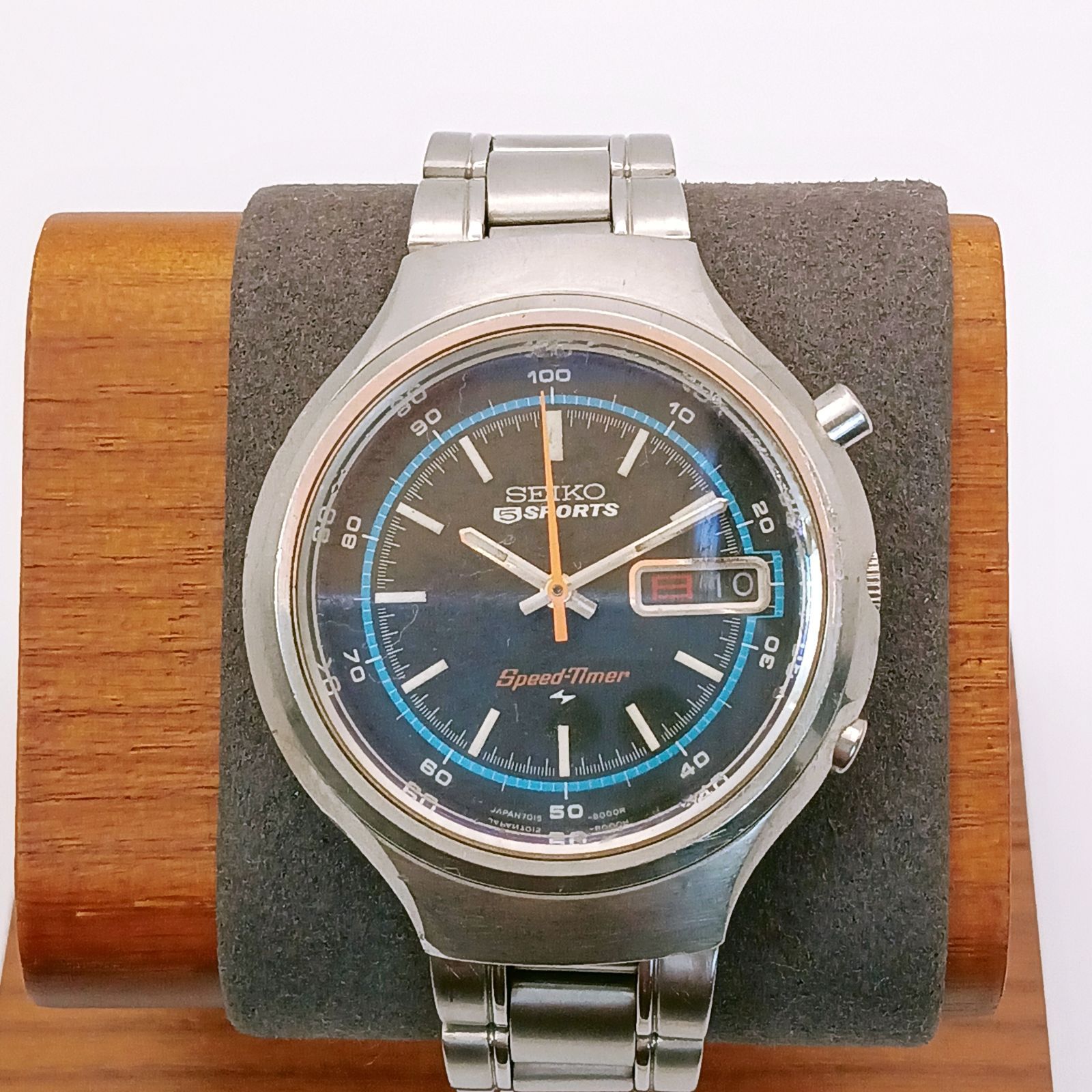稼働】0619-1 SEIKO 5 Speed-Timer セイコー 5スポーツ スピード 