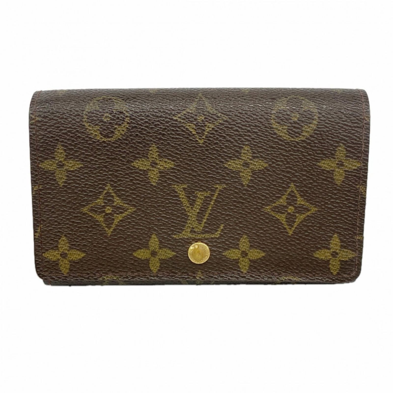 ルイ・ヴィトン(Louis Vuitton) ルイ・ヴィトン 財布 モノグラム ポルトフォイユトレゾール M61736 ブラウンレディース
