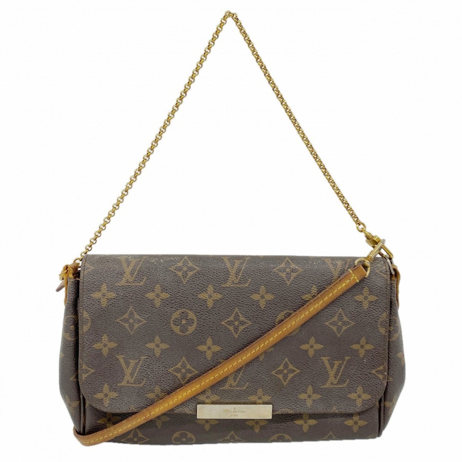 ルイ・ヴィトン(Louis Vuitton) ルイ・ヴィトン ハンドバッグ モノグラム フェイボリットMM M40718 ブラウン 2wayバッグレディース