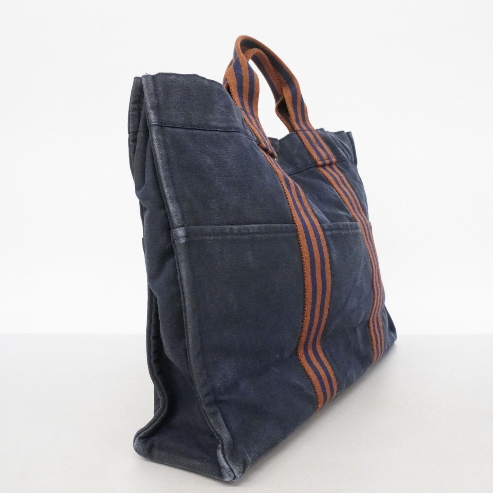 エルメス(Hermes) エルメス トートバッグ フールトゥMM キャンバス