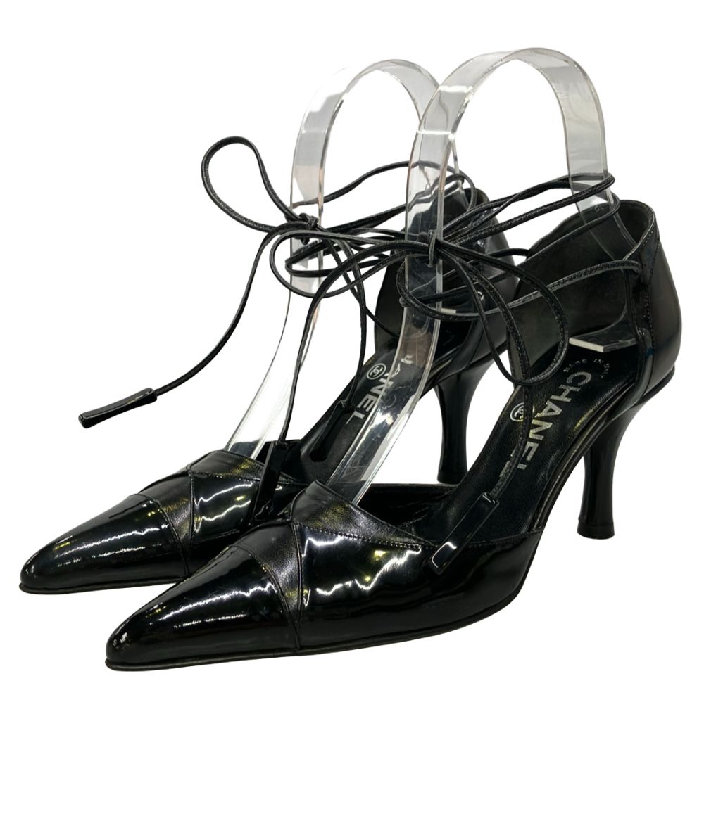 シャネル アンクルストラップパンプス レディース SIZE 35 1/2 CHANEL