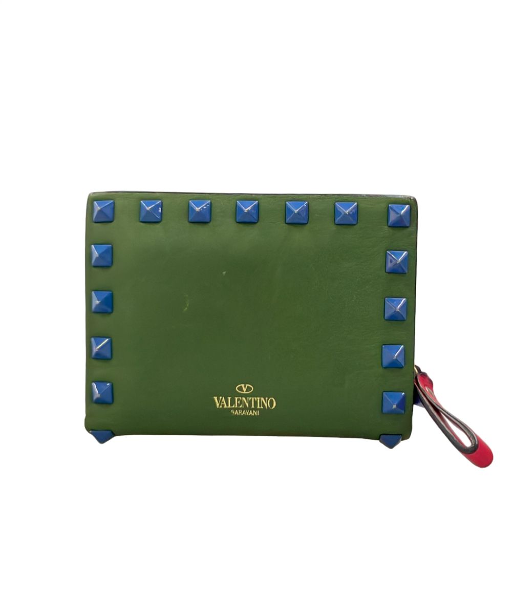 ヴァレンティノ 二つ折り財布 スタッズ レディース VALENTINO