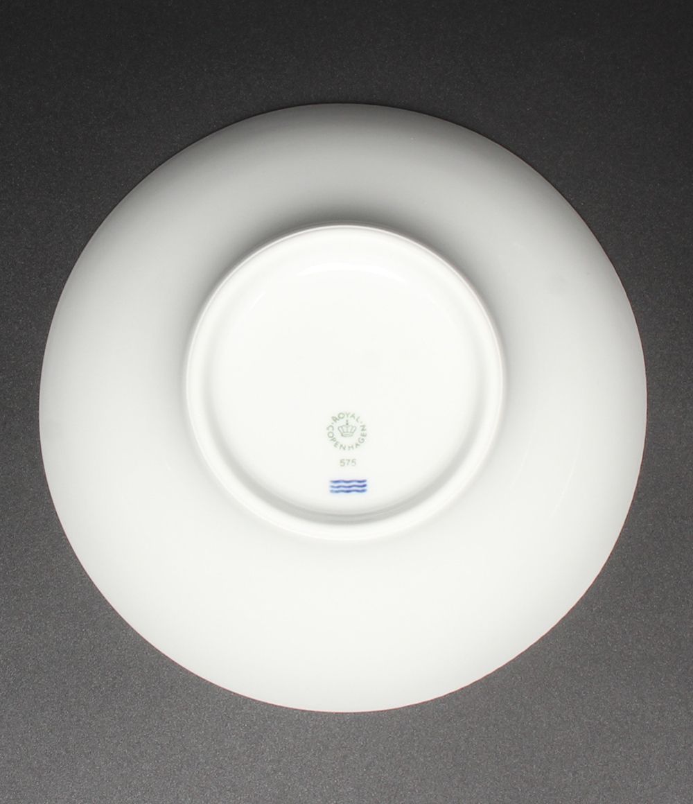 ロイヤルコペンハーゲン カラーエレメンツ　ターコイズ　18cm ボード 美品 ロイヤルコペンハーゲン ボウル 皿 18cm ホワイトエレメンツ