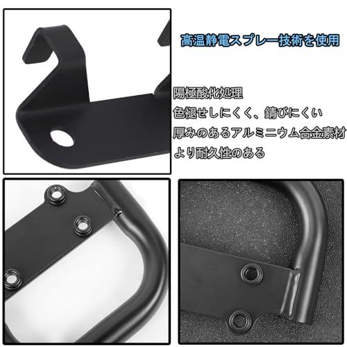 For CROSS CUB CC50 CC110 クロスカブ CC110 CC50 2025 2026+用 バイクナビゲーションブラケットロッド ヘルメットバッグカップ ラゲッジフック クローラック 収納 多機能フック 携帯電話ナビゲーション延長ブラケットas