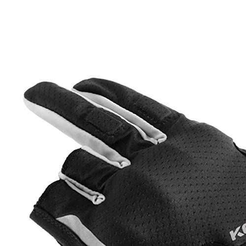 コミネ(KOMINE) バイク用 グローブ GK-2603 プロテクト3フィンガーレスメッシュグローブ Black Mas コミネ(KOMINE) バイク用 グローブ GK-2603 プロテクト3フィンガーレスメッシュグローブ Black Mas