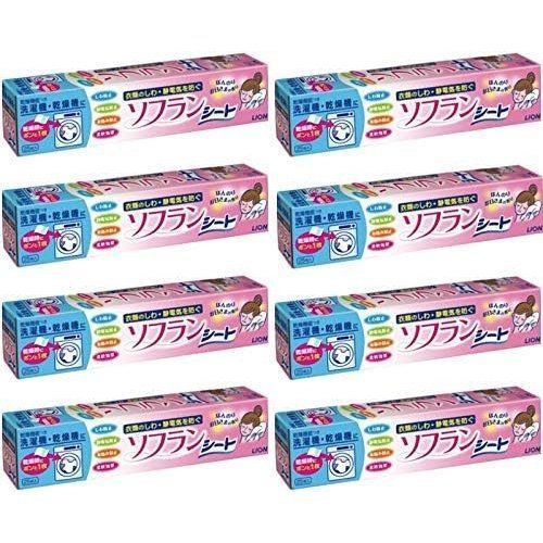 まとめ買い 乾燥機用ソフラン シートタイプ柔軟剤 25枚×8個
