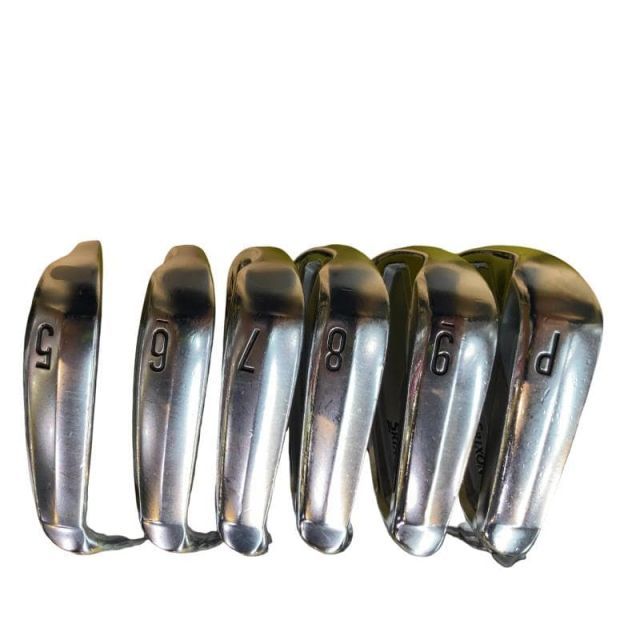 中古】 ダンロップ SRIXON ZX7 6S アイアンセット IR 純正特注シャフト