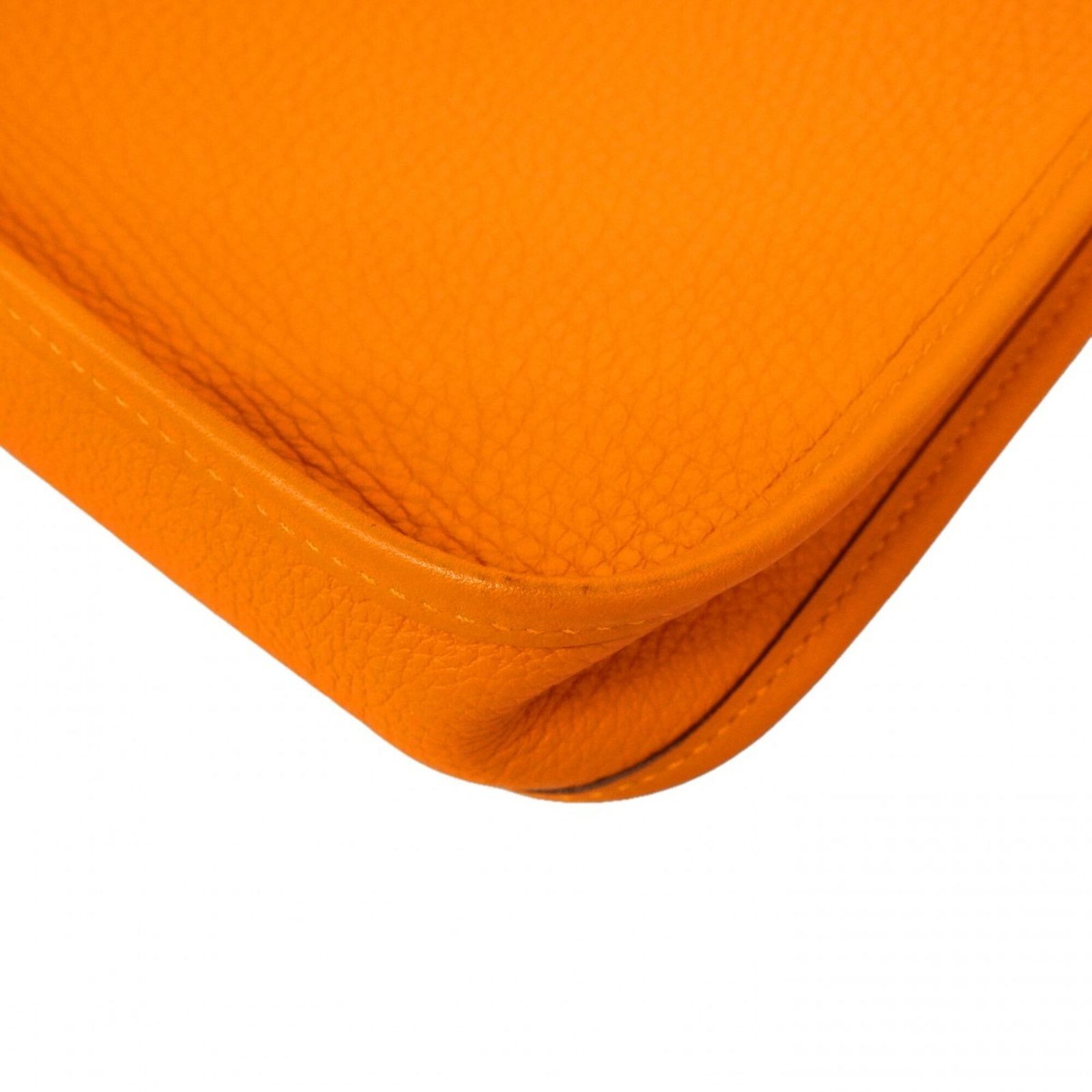 エルメス(Hermes) エルメス ショルダーバッグ エヴリンTPM トリヨンクレマンス オレンジ C刻印レディース