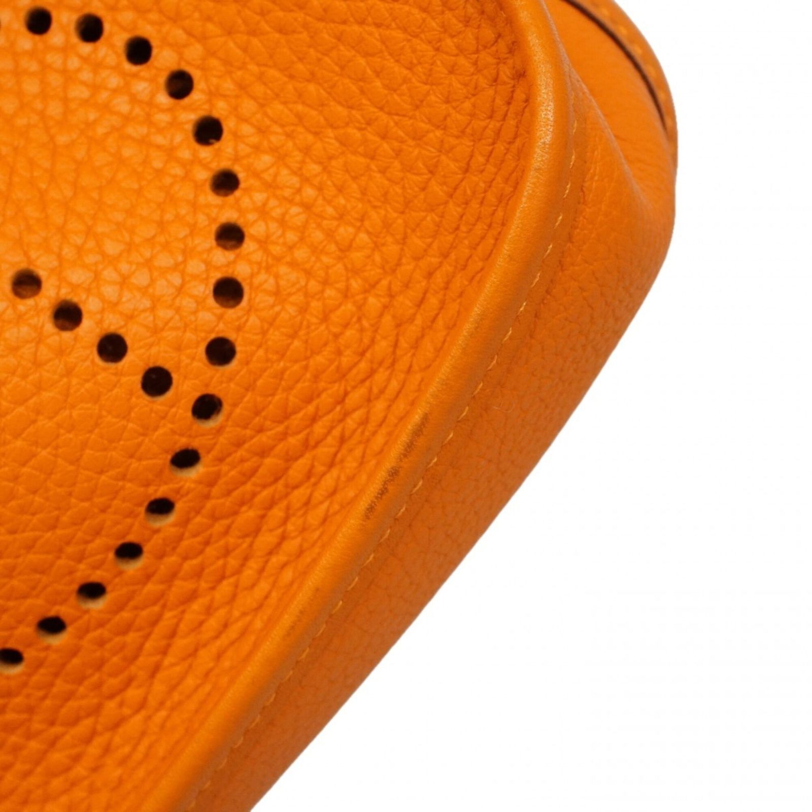 エルメス(Hermes) エルメス ショルダーバッグ エヴリンTPM トリヨンクレマンス オレンジ C刻印レディース