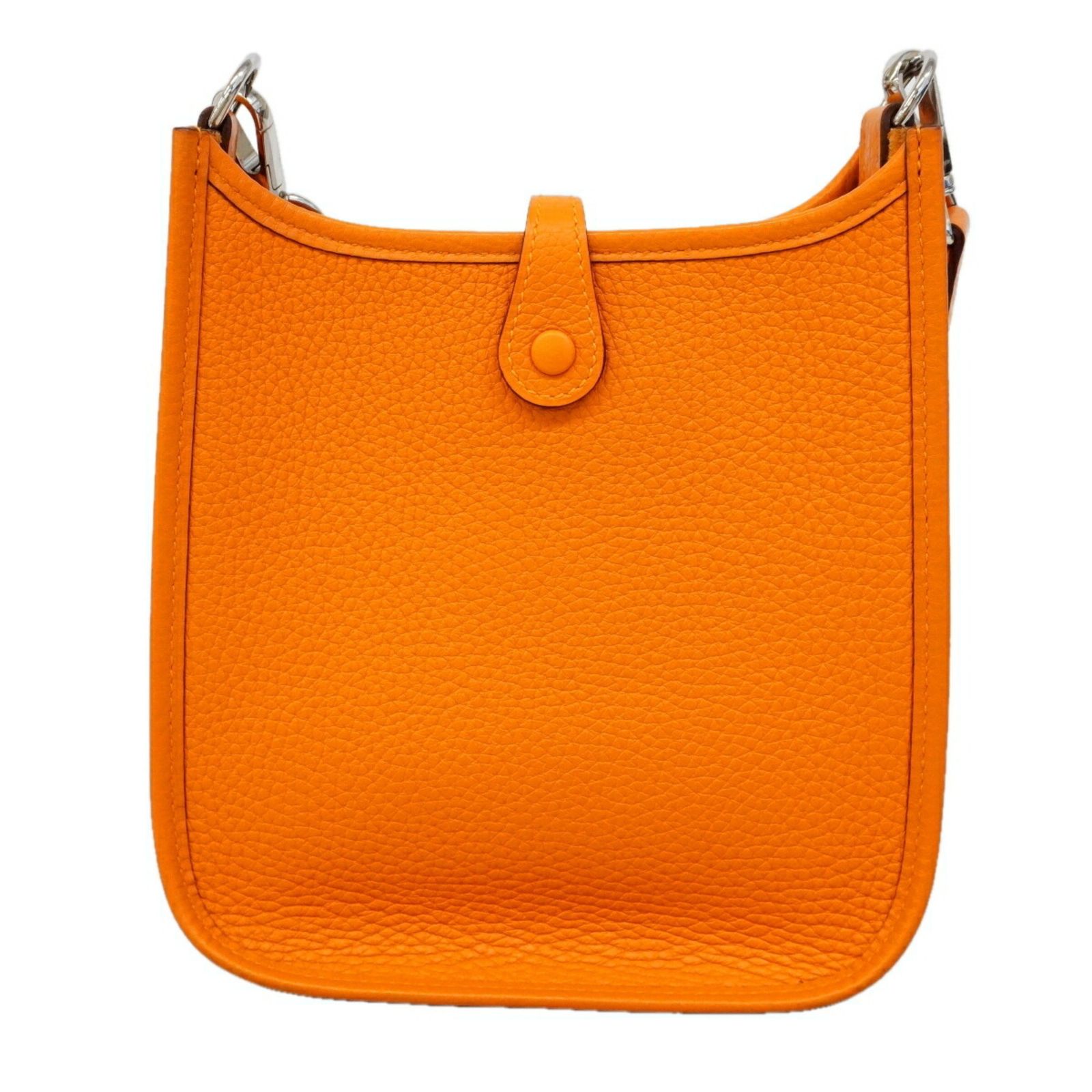 エルメス(Hermes) エルメス ショルダーバッグ エヴリンTPM トリヨンクレマンス オレンジ C刻印レディース