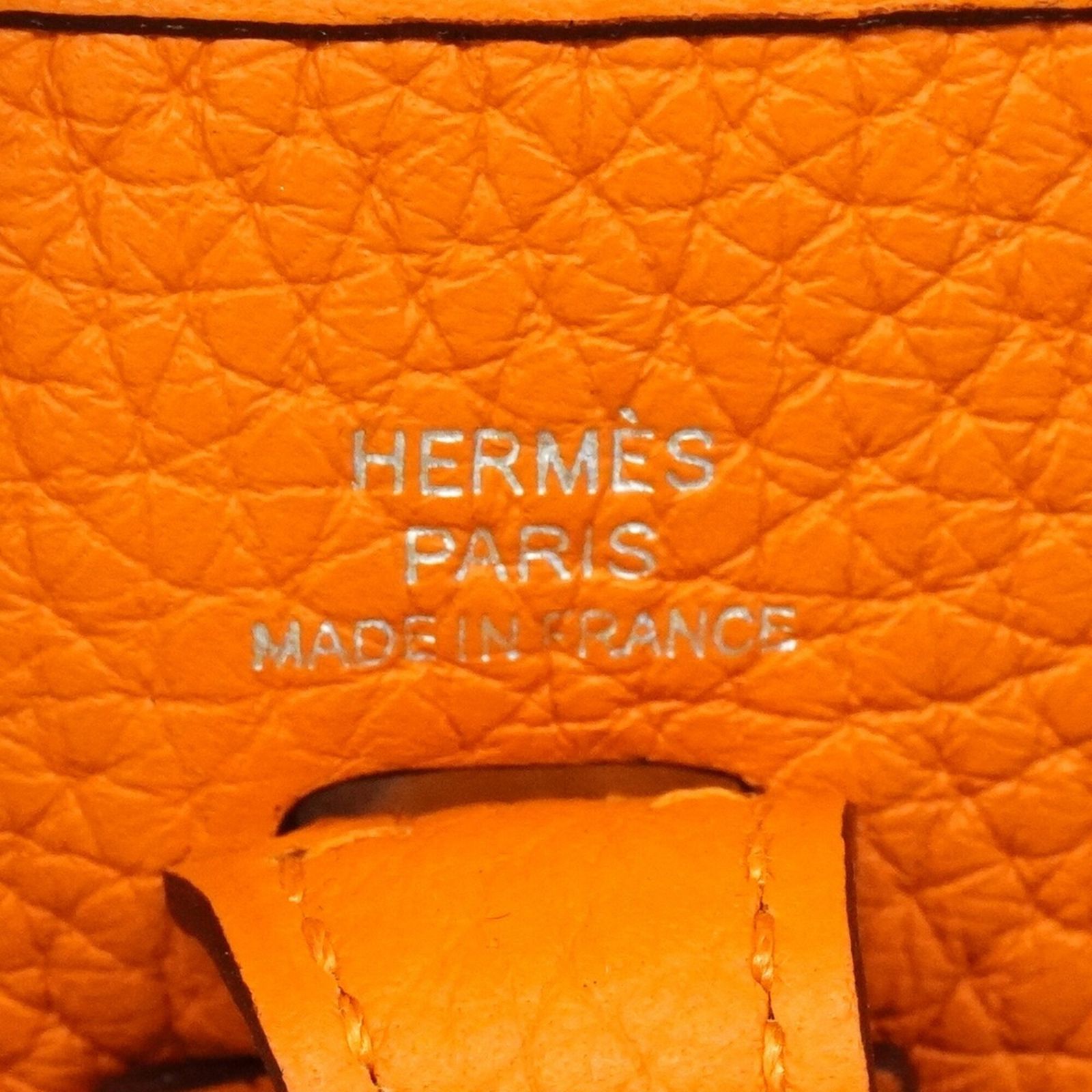 エルメス(Hermes) エルメス ショルダーバッグ エヴリンTPM トリヨンクレマンス オレンジ C刻印レディース