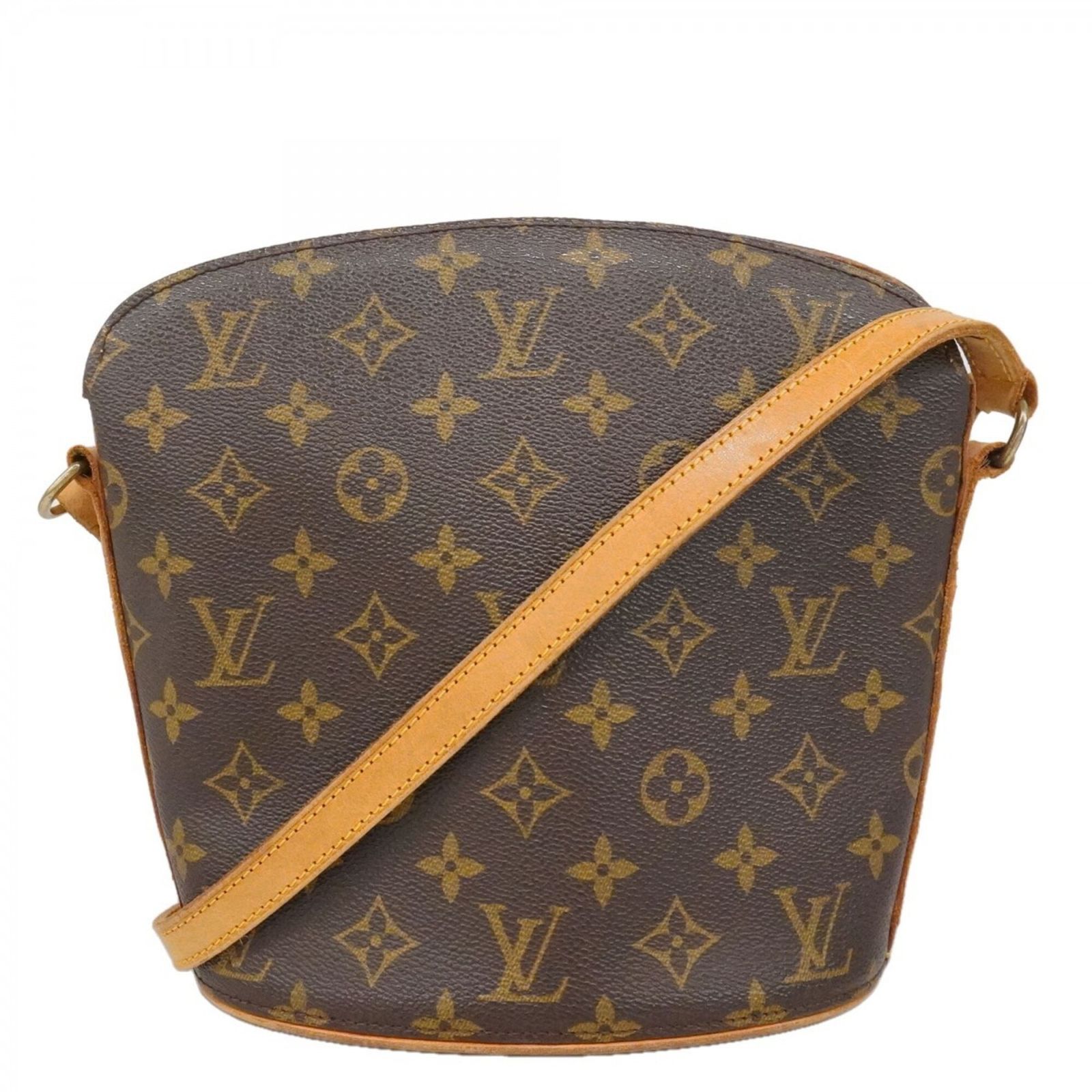 ルイ・ヴィトン(Louis Vuitton) ルイ・ヴィトン ショルダーバッグ モノグラム ドルーオ M51290 ブラウンレディース