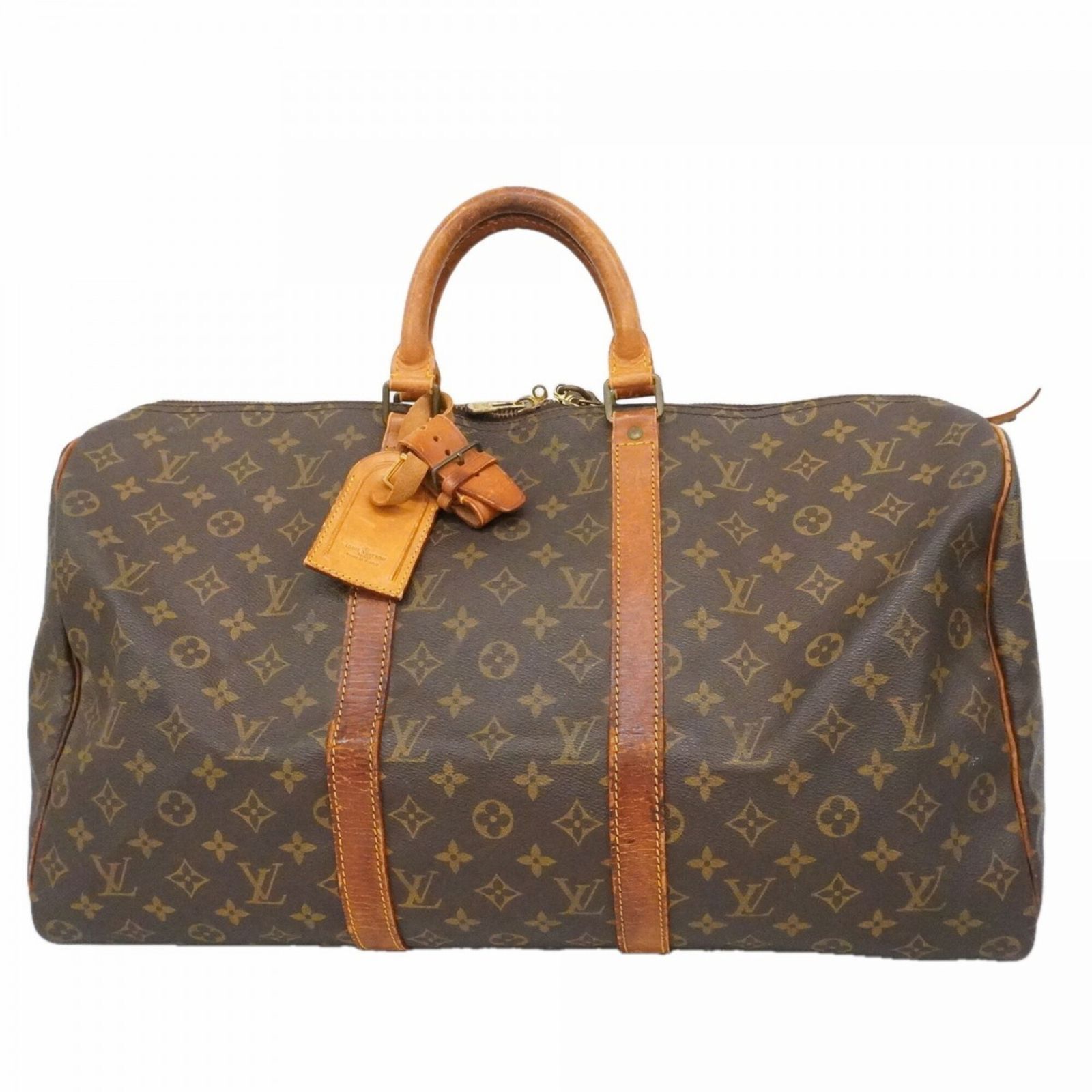 ルイ・ヴィトン(Louis Vuitton) ルイ・ヴィトン バッグ・ボストンバッグ モノグラム キーポル50 M41426 ブラウンメンズ レディース