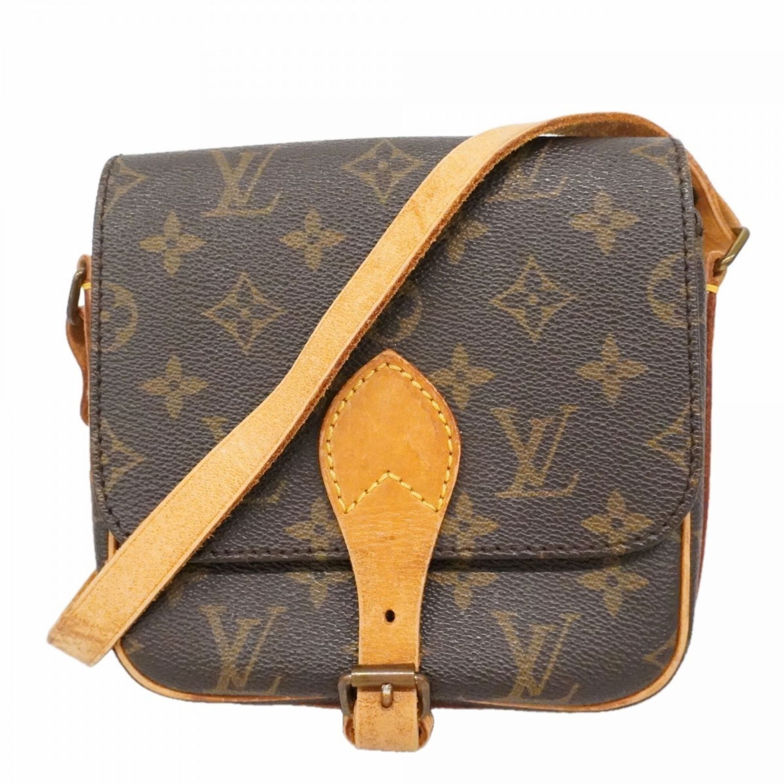ルイ・ヴィトン(Louis Vuitton) ルイ・ヴィトン ショルダーバッグ モノグラム ミニカルトシエール M51254 ブラウンレディース