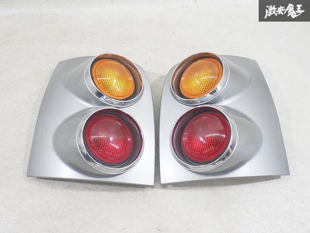 【ストア出品】 日産 純正 K11 マーチ ボレロ テールライト テールランプ 左右セット シルバー系 棚8-2