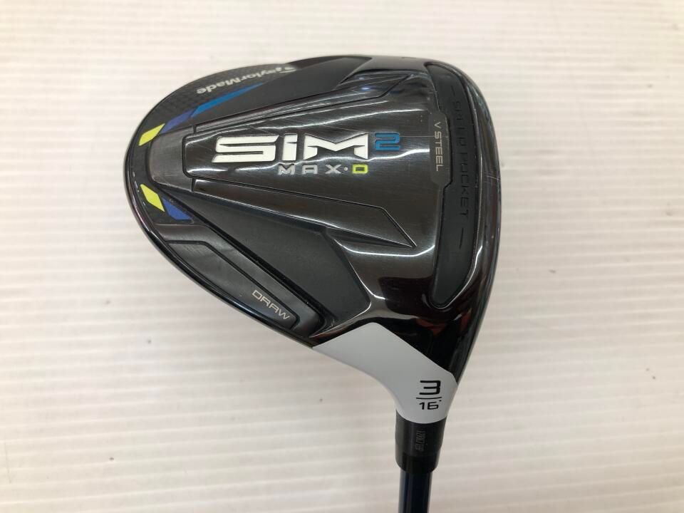 テーラーメイド　SIM2 MAX-D　16度　TENSEI BLUE TM50(SIM2)　Rフレックス　フェアウェイウッド　中古　ゴルフドゥ！深谷店【最短即日発送】
