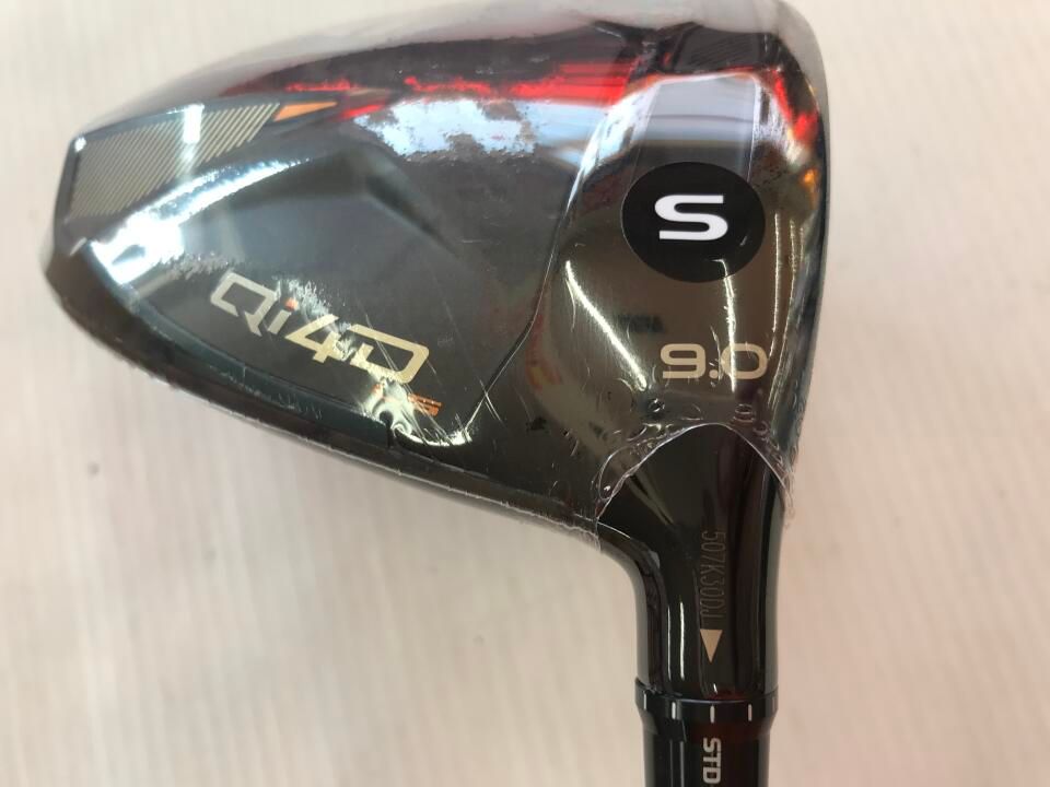 テーラーメイド Qi4D LS 9度 REAX LR60 Sフレックス ドライバー 中古