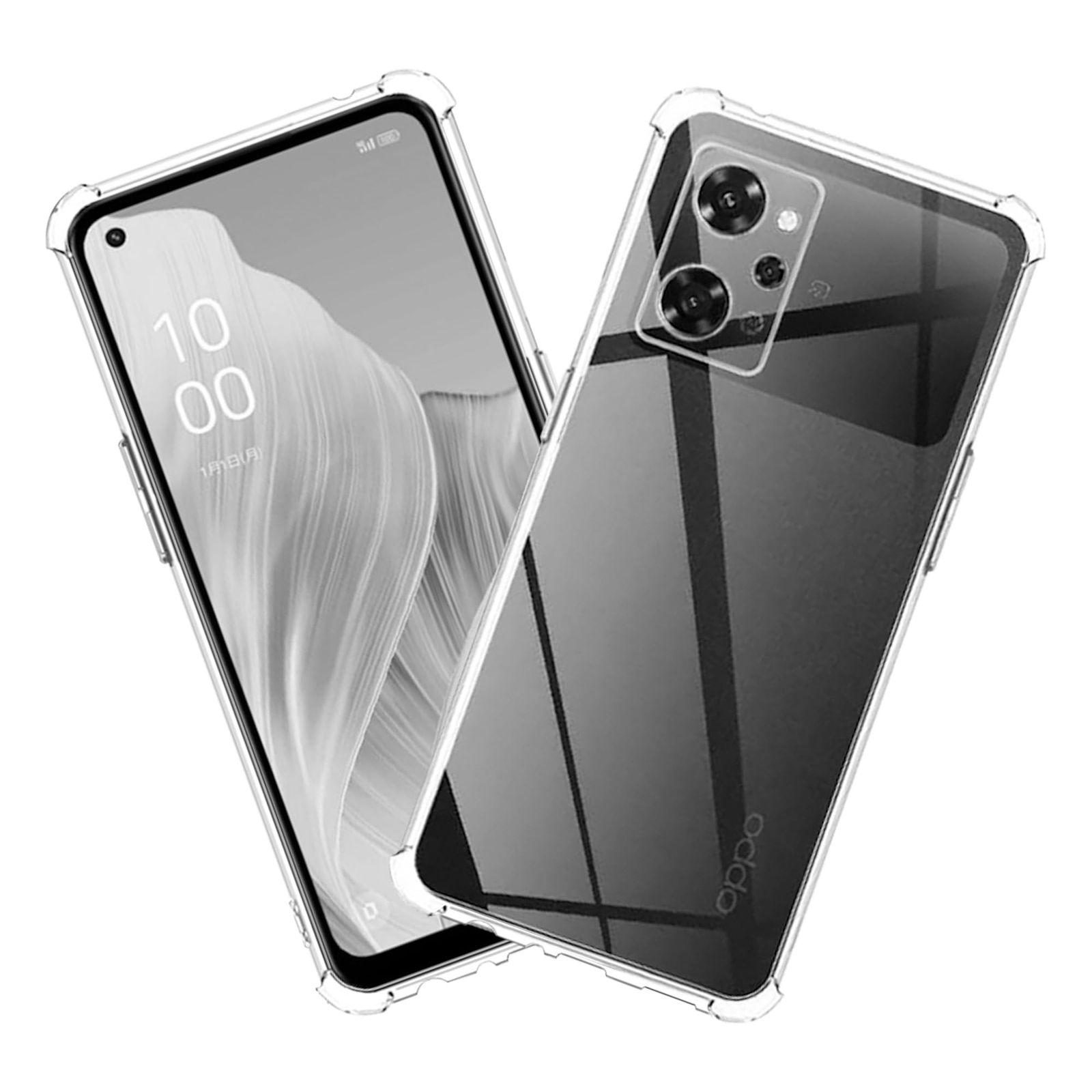 Nutmeg 対応 OPPO Reno9 A/OPPO Reno7 A 用 ケース クリア ドロップ