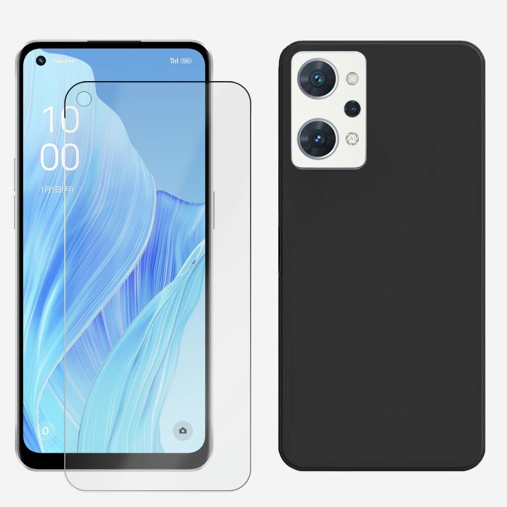UOWORLD | OPPO Reno7 A / Reno9 A ケース 【液晶保護フィルム