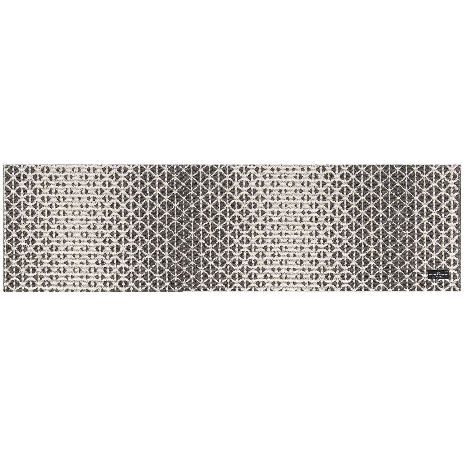 新品 センコー(Senko) ORBIT キッチンマット インテリアマット 約50× 180cm ダークグレー ギリシャ製 薄手 床暖房 洗える 61225
